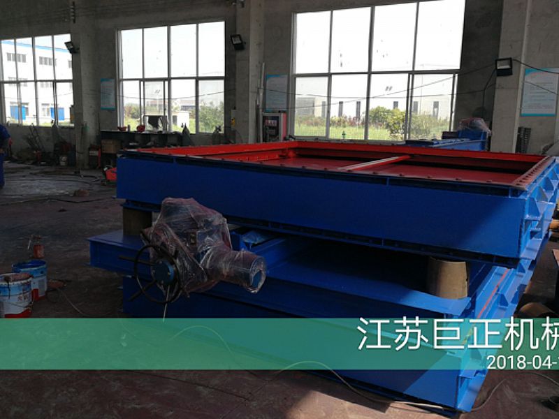 方形擋板門（寬12M）驗收合格，發貨準備中