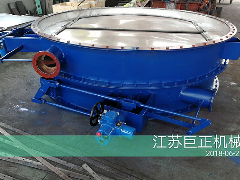 圓形擋板門（直徑280cm）制作完工了，待包裝入庫